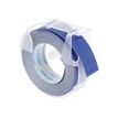 0400000007687-Dymo - Ruban d'étiquettes auto-adhésives 3D - 1 rouleau (9 mm x 3 m) - fond bleu brillant-Angle gauche-1