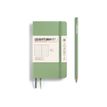 4004117593529-Leuchtturm1917 - Carnet de notes souple A6 - pointillés - vert sauge-Avant-0