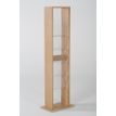 3660412028428-Promocome - Présentoir de journaux de sol - 1 x 5 compartiments A4 - bois foncé-P_400001427_2-1