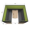 3253310170001-Box acoustique IN'TEAM - L210 x H 150 x P170 cm - 6 places avec table - structure chêne gris et -P_400001896_5-4