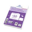 3240180014092-La Couronne - 50 Enveloppes précasées C6 114 x 162 mm - 80 gr - sans fenêtre - blanc - -P_400002469_1-0