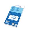 3240180014634-La Couronne - 100 Enveloppes DL 110 x 220 mm - 80 gr - sans fenêtre - blanc - bande auto--P_400002473_1-0