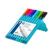 STAEDTLER triplus Gel 462 - Pack de 10 rollers - pointe conique - couleurs assorties