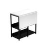 7331910021575-Bureau repliable avec structure métallique - 69 cm - blanc-P_400007194_2-1