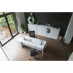 3660141251272-Bureau droit EASYDESK - L180 x P80 cm  - Blanc-P_400008929_2-1