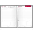 3147280123535-Agenda à élastique Flowers - 1 jour par page - 15 x 21 cm - rose - Oxford--1
