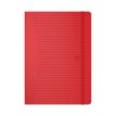 Agenda à élastique Signature - 1 jour par page - 15 x 21 cm - rouge - Oxford