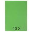 Exacompta Opak - 10 Porte vues - 100 vues - A4 - vert clair
