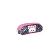3661507628295-Trousse haricot CHACHA Leo - 2 compartiments - rose - Kid'Abord--0