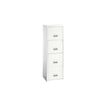 Classeur 4 tiroirs pour dossiers suspendus - 125,6 x 40 x 40 cm - blanc