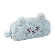 3135258903074-Trousse rectangulaire Cuddle - 1 compartiment - 2 modèles disponibles :  chat ou lapin - Viquel--1