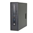 3700892008364-HP EliteDesk 800 G1 - Ordinateur de bureau reconditionné grade A - SFF i7-4770 - 8Go RAM - 250Go SSD + 500Go HDD - Lecteur CD--0