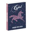 3666311016665-Agenda Cybel velours 1 jour par page - 12 x 17 cm - bleu - Bagtrotter--0