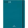 3664447154336-Agenda Flex - 1 semaine sur 2 pages - 22 x 28 cm - émeraude - Oberthur--0