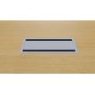 3617350000771-Trappe centrale pour table de réunion ARIAL - 31,6 x 14,8 cm - double accès - gris--0