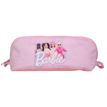 3666311022567-Trousse triangulaire Barbie réversible - 1 compartiment - rose - Bagtrotter--0