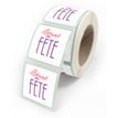 3281650479164-Etiquette cadeaux Bonne fête fantaisie 40x35 mm - rouleau de 500--0