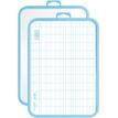 3086123594111-BIC - Ardoise Velleda blanche - 19 x 26 cm - double face grands carreaux (seyes) - cadre b-P_405111910_1-0