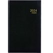Agenda Lima Brefix - 1 jour par page - 11 x 18 cm - noir - Brepols