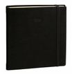 Agenda Executif Prestige Silk - 1 semaine sur 2 pages - 16 x 16 cm - noir - Quo Vadis