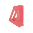 4049793075730-Esselte Colour'Breeze - Porte-revues corail translucide-P_405118919_1-0