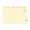 3371010488773-Agenda Soho Ministre Prestige avec répertoire - 1 semaine sur 2 pages - 16 x 24 cm - rose - Quo Vadis--1