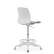 3700339918607-Siege technique LYNA - tabouret assis-debout - hauteur réglable - repose-pieds - gris/bla-P_405120007_3-2