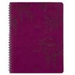 3664447130132-Agenda Primrose - 1 semaine sur 2 pages - 22 x 28 cm - prune - Oberthur-P_405120173_1-0