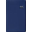 Agenda Krasiva - 1 jour par page - 10 x 16,5 cm - bleu - Brepols