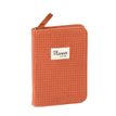 Agenda Mimi Affaires avec zip métal - 1 semaine sur 2 pages - 10 x 15 cm - brique - Quo Vadis