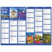 3592930026757-Calendrier bancaire illustré année civile BOUCHUT " Douce France Medium" 32 x 42 cm Pefc 70 %--0