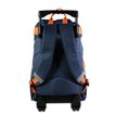 3666311010809-Sac à dos à roulettes Vorax Dinosaure - 2 compartiments - bleu - Bagtrotter-P_405128925_3-2