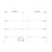 3371010481064-Agenda Impala Sapax - 1 semaine sur 2 pages - 10 x 15 cm - bleu océan - Quo Vadis--1