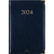 Agenda Kiev - 1 semaine sur 2 pages - 22 x 30 cm - bleu marine - Oberthur