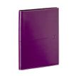 Agenda spiralé Voyage - 1 semaine sur 2 pages - 15 x 21 cm - violet - Oxford
