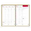 3147280268076-Agenda Voyage - 1 semaine sur 2 pages - 16 x 24 cm - bleu - Oxford--1
