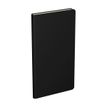 Agenda de poche Classique - 1 semaine par page - 9 x 17 cm - noir - Lecas
