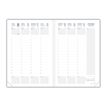 3147280266812-Agenda Classique - 1 semaine sur 2 pages - 21 x 27 cm - noir - Lecas--1