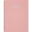 3664447162676-Agenda Galway - 1 semaine sur 2 pages - 22 x 28 cm - rose - Oberthur-P_405149023_1-0