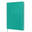3147280261848-Agenda à élastique Signature - 1 semaine sur 2 pages - 18 x 25 cm - turquoise - Oxford-P_405149659_2-1