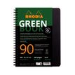 3037921199138-RhodiActive Greenbook - Cahier à spirale 100% recyclé - A5+ (16 x 21 cm) - 160 pages 90 g/m² - p-P_405150825_1-0