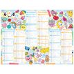 3664447165219-Calendrier Kawaii- 6 mois par face - 21 x 26,5 cm - Oberthur-P_405161983_1-0