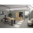 3483601225718-Armoire haute JAZZ+ - L80 x H183 x P48 - 2 portes - 4 étagères - chêne du bocage-P_405165112_2-1