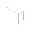 7331920001925-Retour direct pour Bureau Trend pieds métal arche - L120 - plateau blanc-P_405165749_1-0