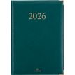 3664447206226-Agenda Kiev - 1 semaine sur 2 pages - 22 x 30 cm - vert - Oberthur--0