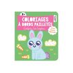 9782017203742-Coloriages à bords pailletés - Gabin le lapin - par Vautier Vanessa - livre à colorier-P_405188635_1-0