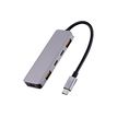 3303170113042-iClick - Concentrateur (hub) de bureau - 5 in 1, with 100W power delivery, 10gbps - 2 x USB 3.2 + 2 x USB-C 3.2 + 1 x US-P_405189228_4-0
