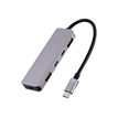 3303170113042-iClick - Concentrateur (hub) de bureau - 5 in 1, with 100W power delivery, 10gbps - 2 x USB 3.2 + 2 x USB-C 3.2 + 1 x US-P_405189228_6-2