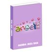 Agenda Stitch - 1 jour par page - 12x17 cm - violet - Bagtrotter