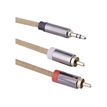 3303170110836-T'nB Rope - Câble audio - prise audio de 3,5 mm (M) vers  RCA (M) - 3 m - brun-P_405236435_3-1
